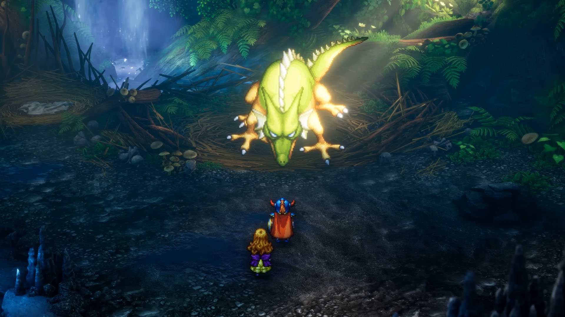Dragon Quest I e II HD-2D Remake Jogabilidade de ‘Resgatando a Princesa Gwaelin’