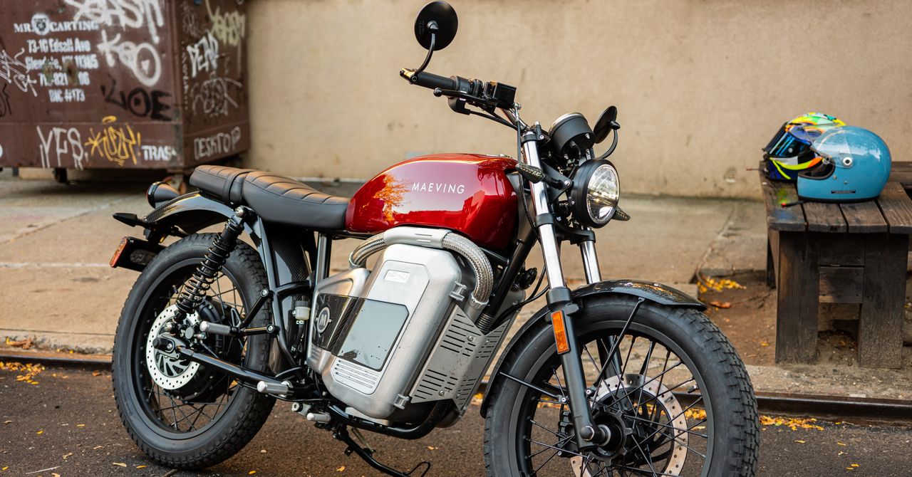 Um primeiro passeio com a motocicleta elétrica Maeving RM2