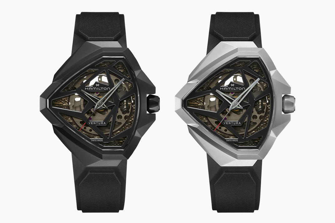 Hamilton atualiza o Ventura Edge com um mostrador esqueletizado furtivo