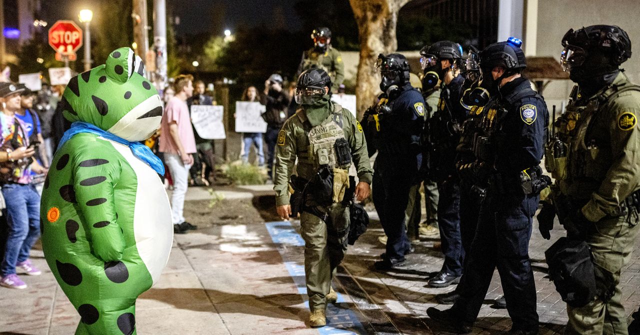 A longa história dos sapos como símbolos de protesto