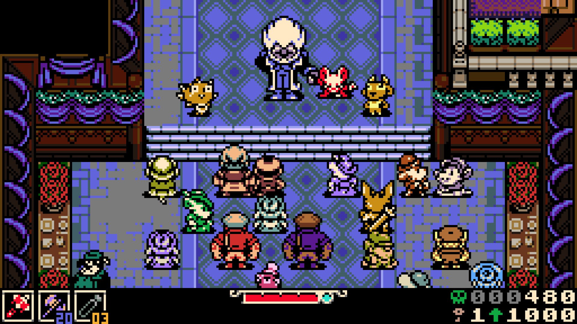 Mina, o Hollower atrasado para a data sem aviso prévio