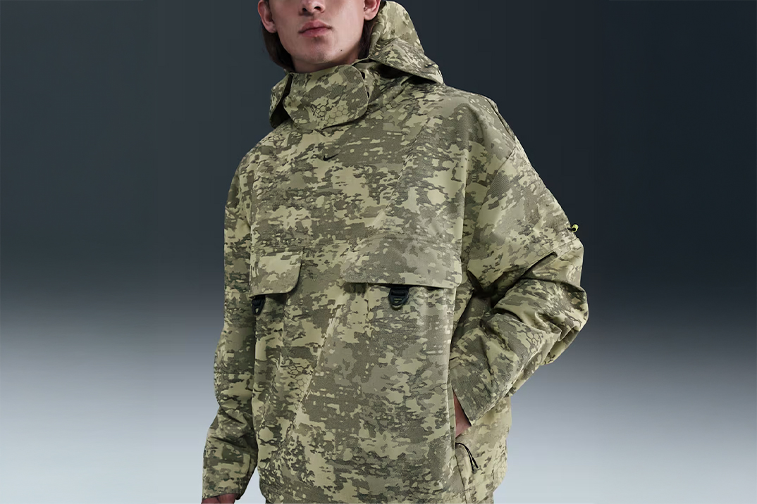 A jaqueta CORDURA da Nike transforma o clima inesperado em um problema