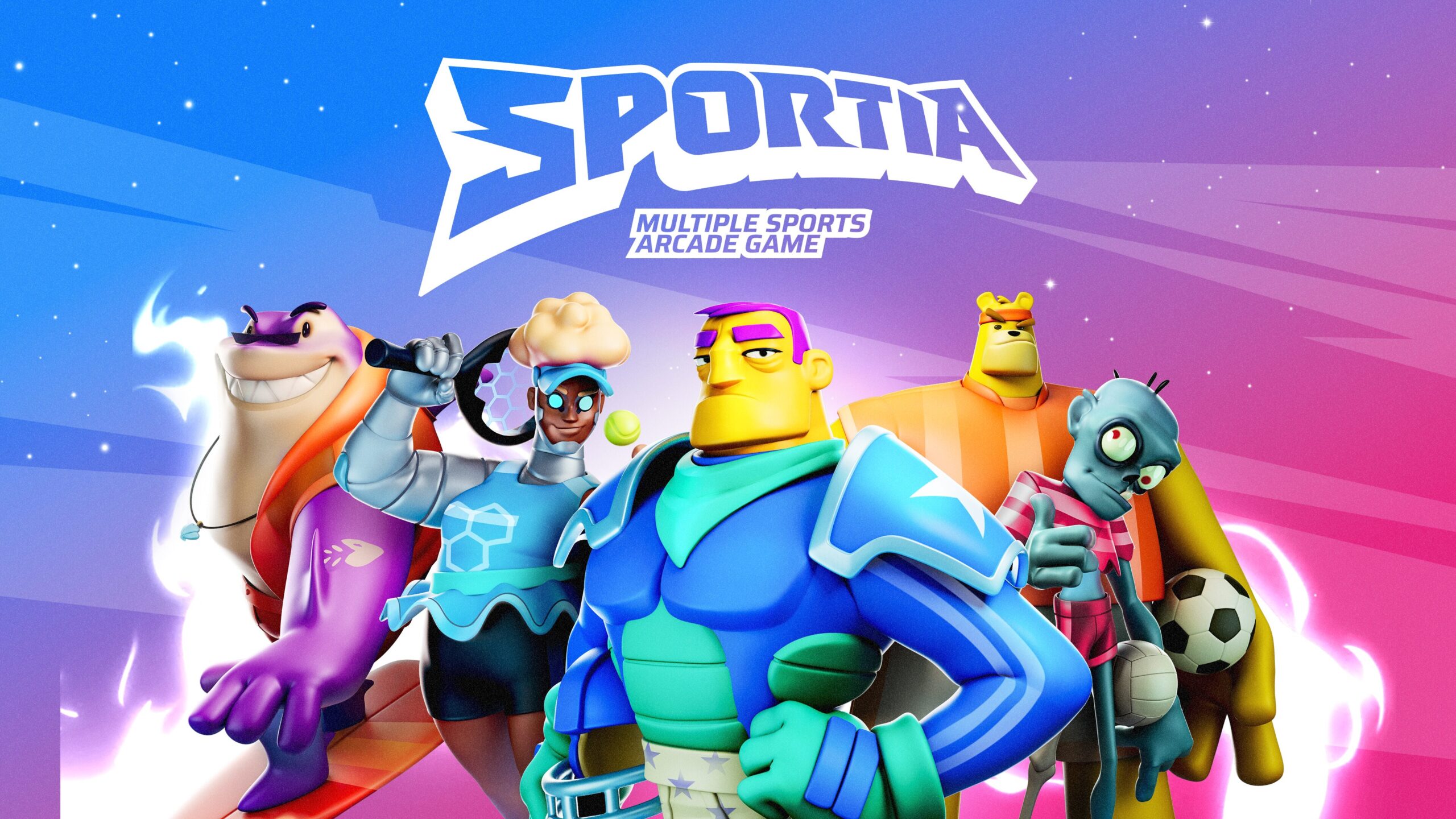 Jogo de Arcade Multi-Sport Sportia anunciou para consoles, PC