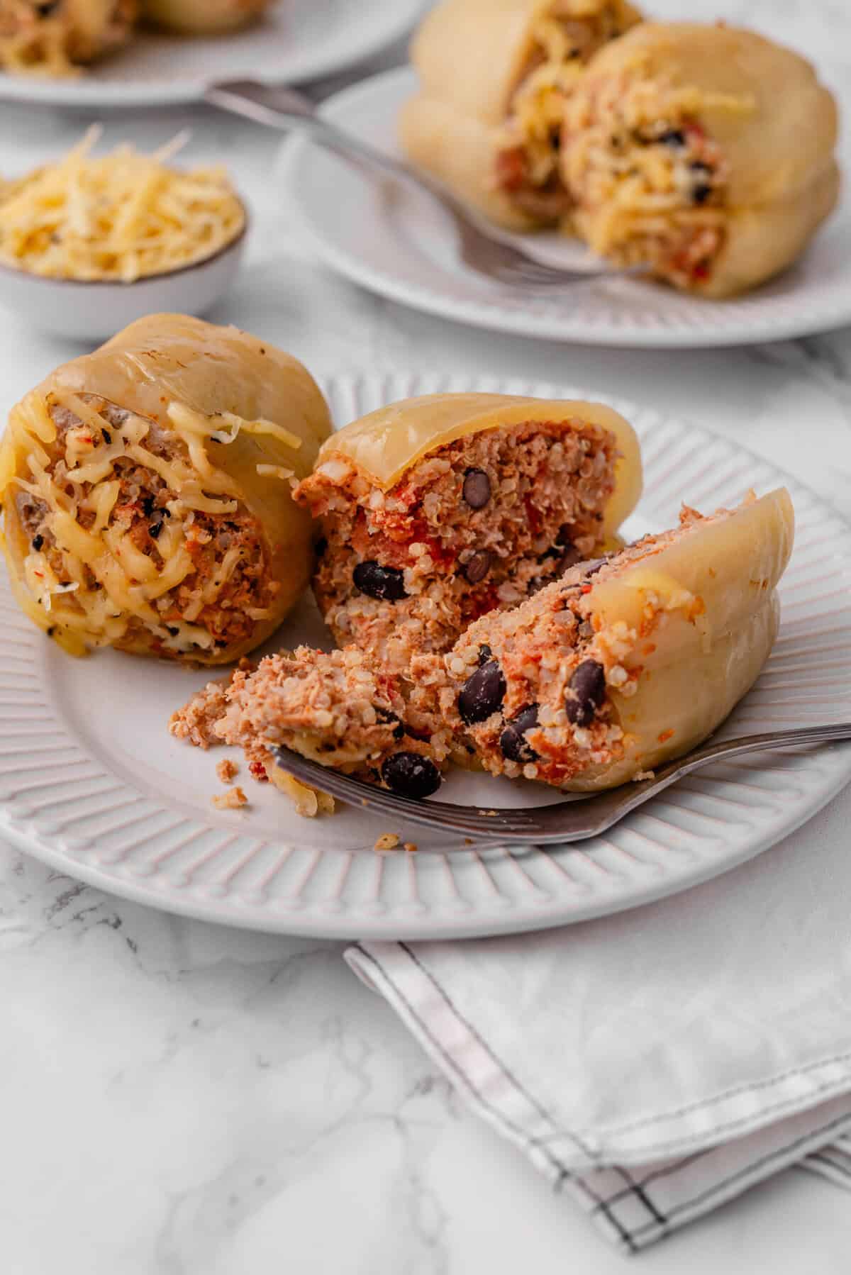 Peppers recheados de cooker lento – Fitness Faith Faith