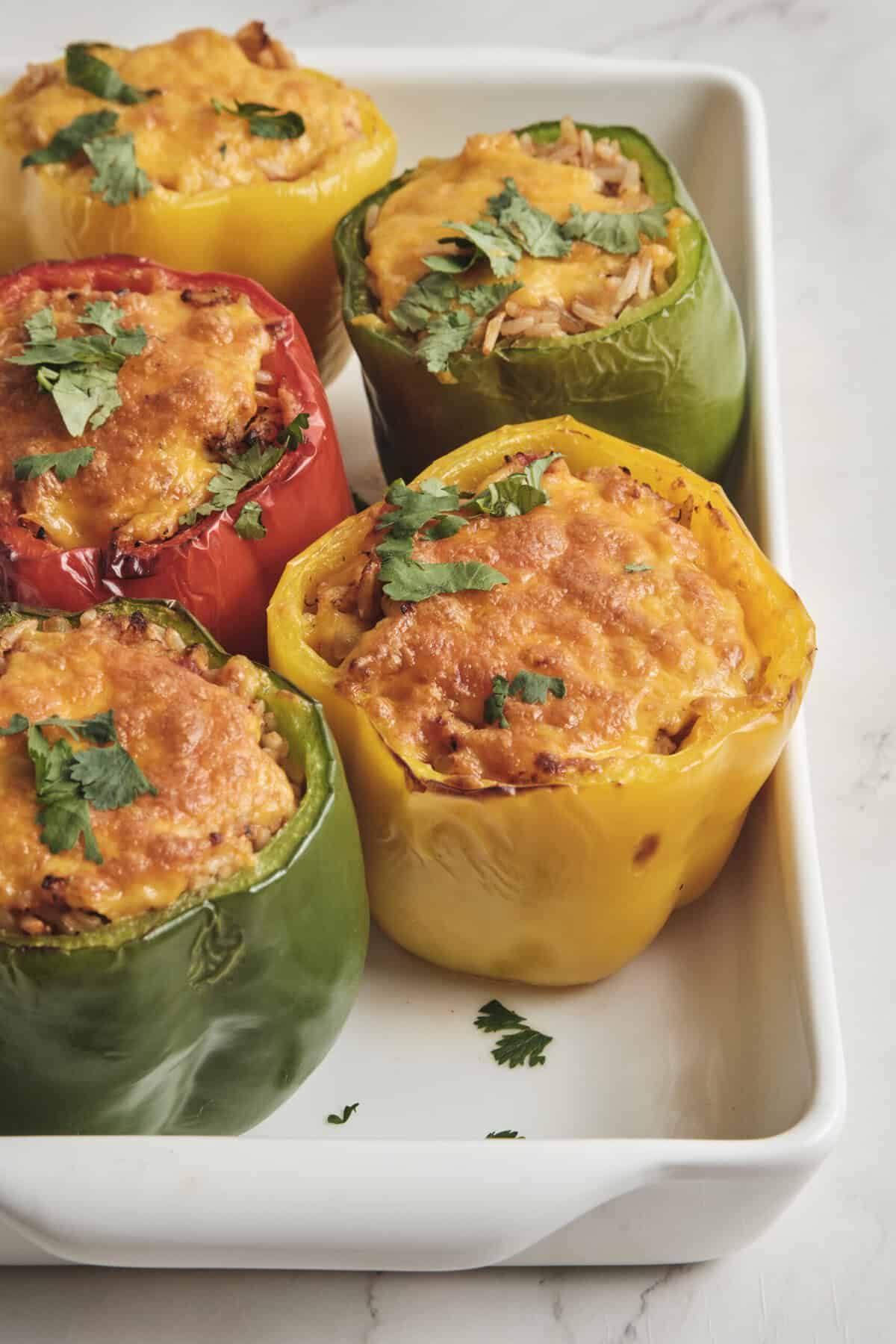 Receita de Pimentão Recheado – Food Faith Fitness