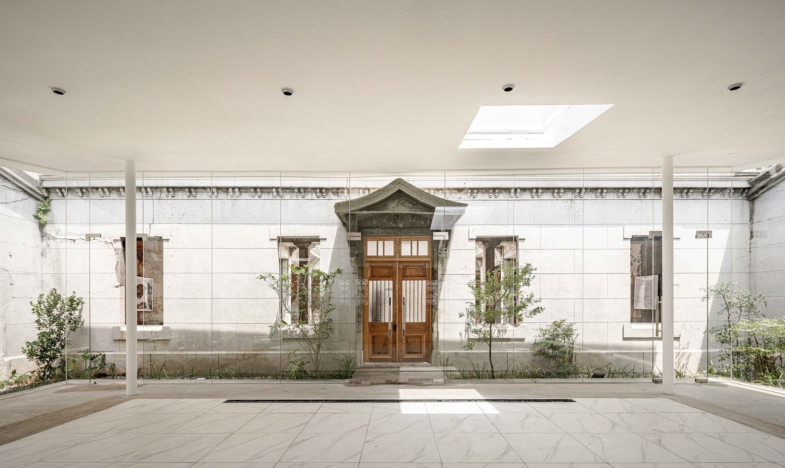 Museu de Arquitetura, rua Xinyi de pedra coral / Asstudio