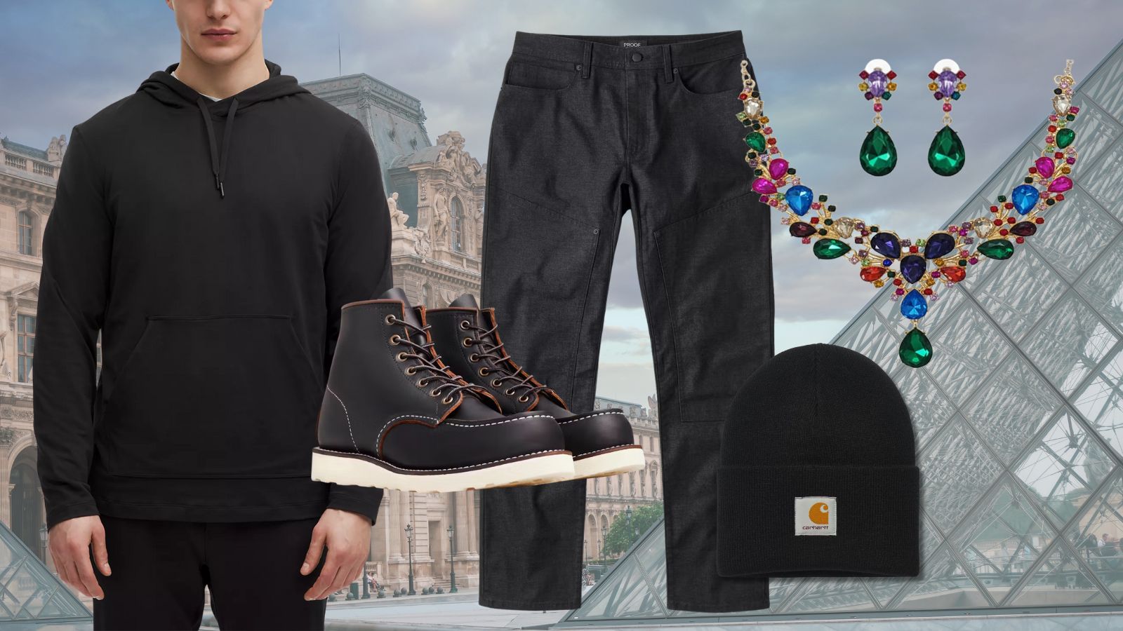 A fantasia de Halloween do Louvre Heist é tão fácil que chega a ser criminosa