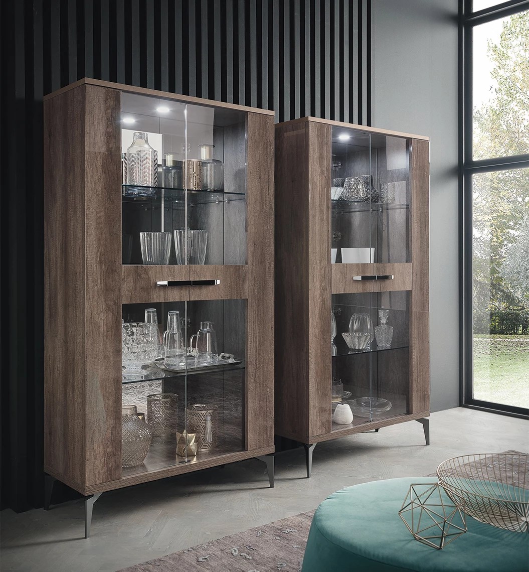 Idéias para gabinetes modernos de porcelana: armazenamento elegante para casas contemporâneas – Móveis modernos | Móveis Contemporâneos | Quarto moderno