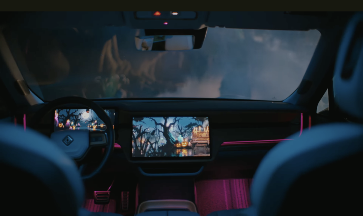 Rivian lança modo “Spooky Swamp” para o Halloween – completo com sons e luzes assustadores