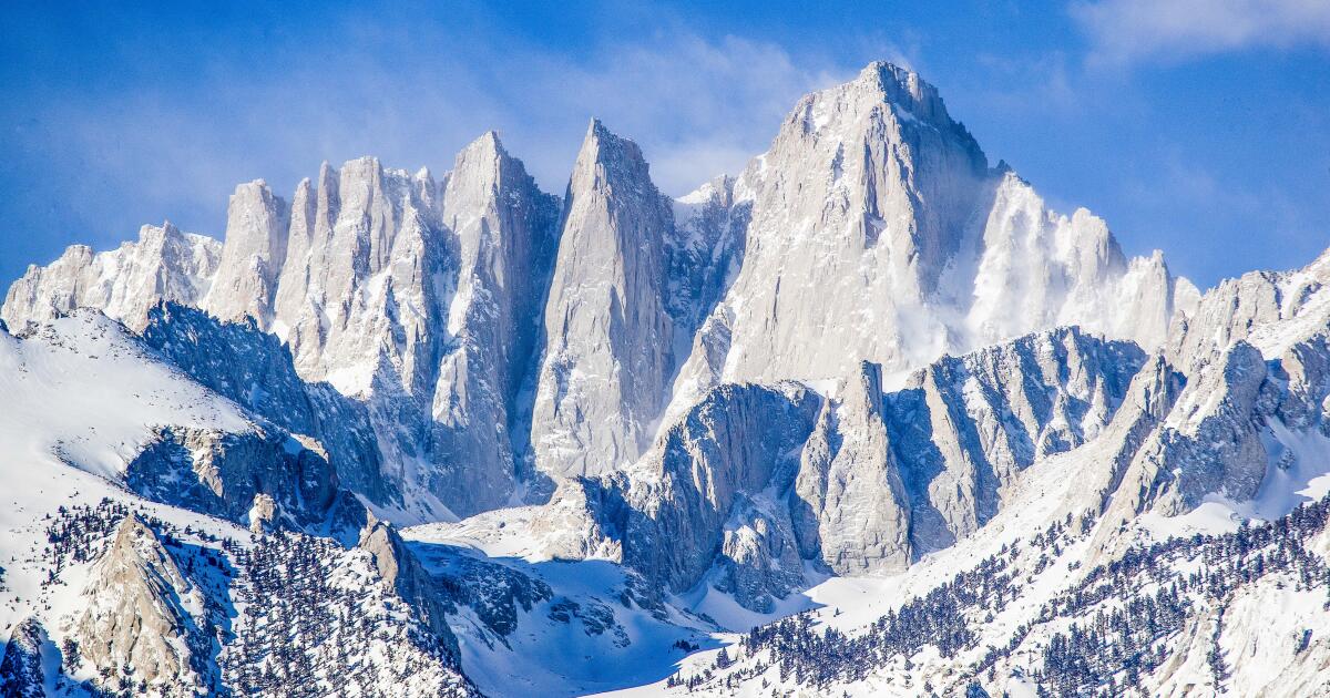 Monte Whitney tira a vida de um caminhante, semanas após o início da temporada de neve