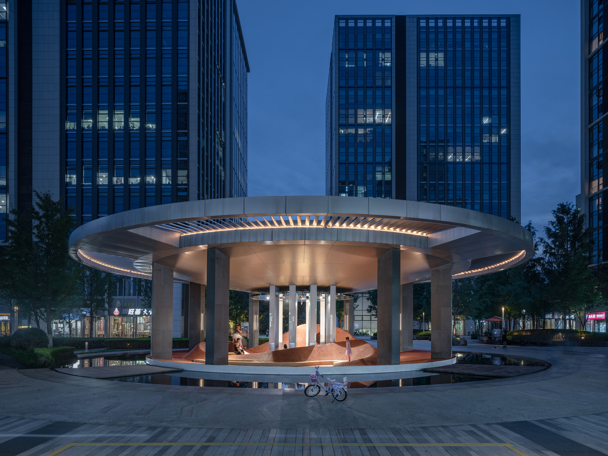 Pavilhão Wave, Plano de Regeneração do Microespaço Urbano / Moguang Studio