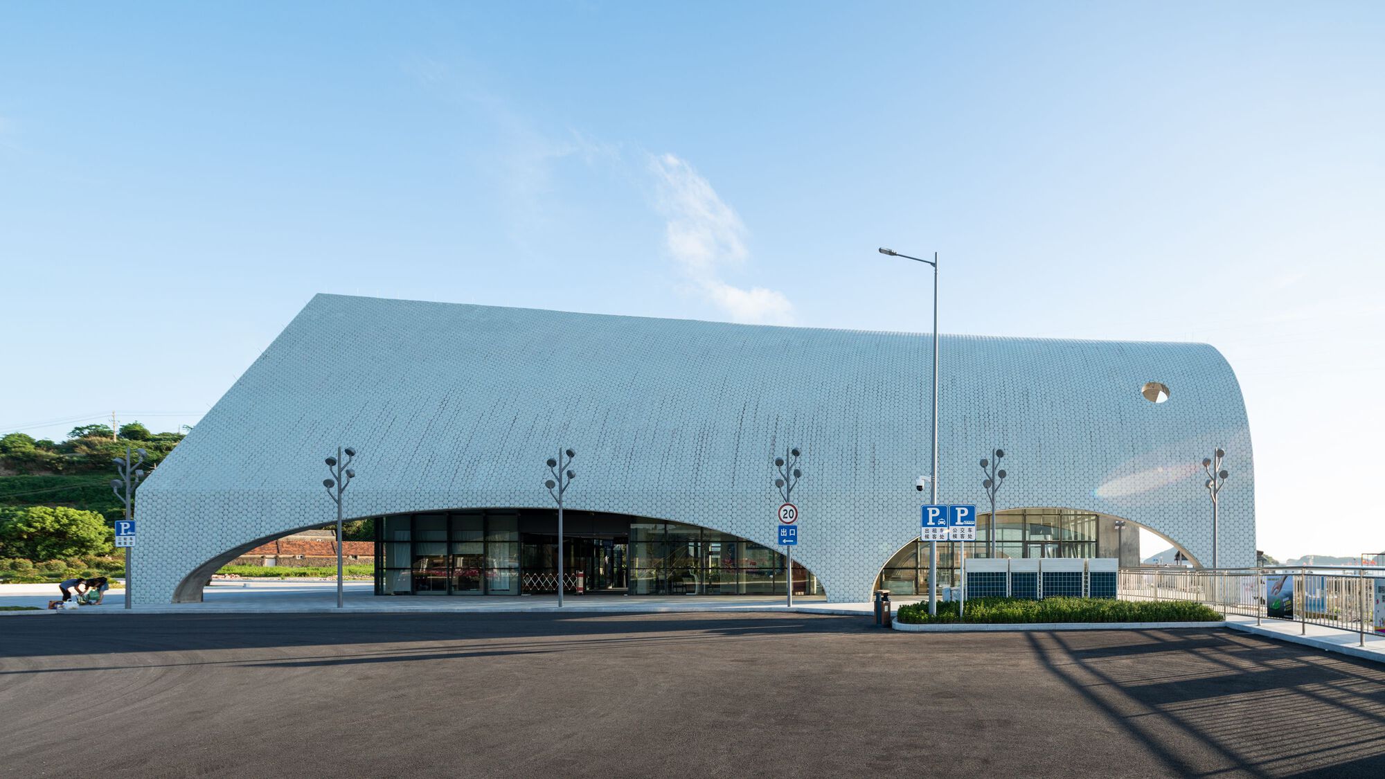 Terminal Marítimo de Xiazhi, Ilha Xiazhi / Atelier Z+