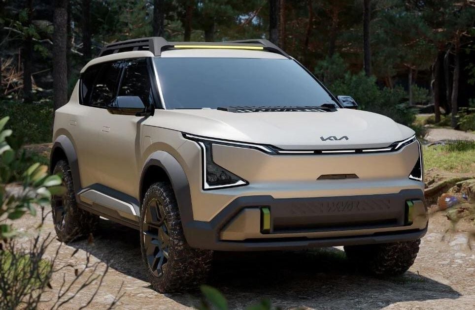 O conceito resistente do Kia EV5 WKNDR não vai estragar o fim de semana