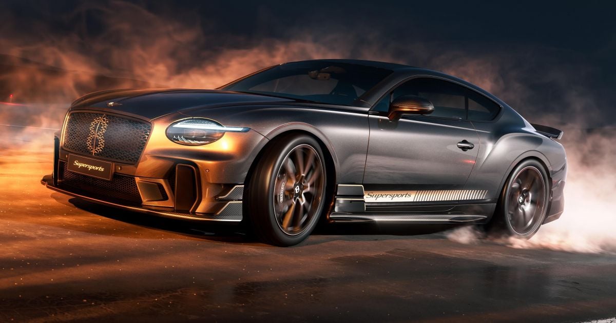 Bentley Supersports: Continental com tração traseira é o carro mais leve da marca desde 1940