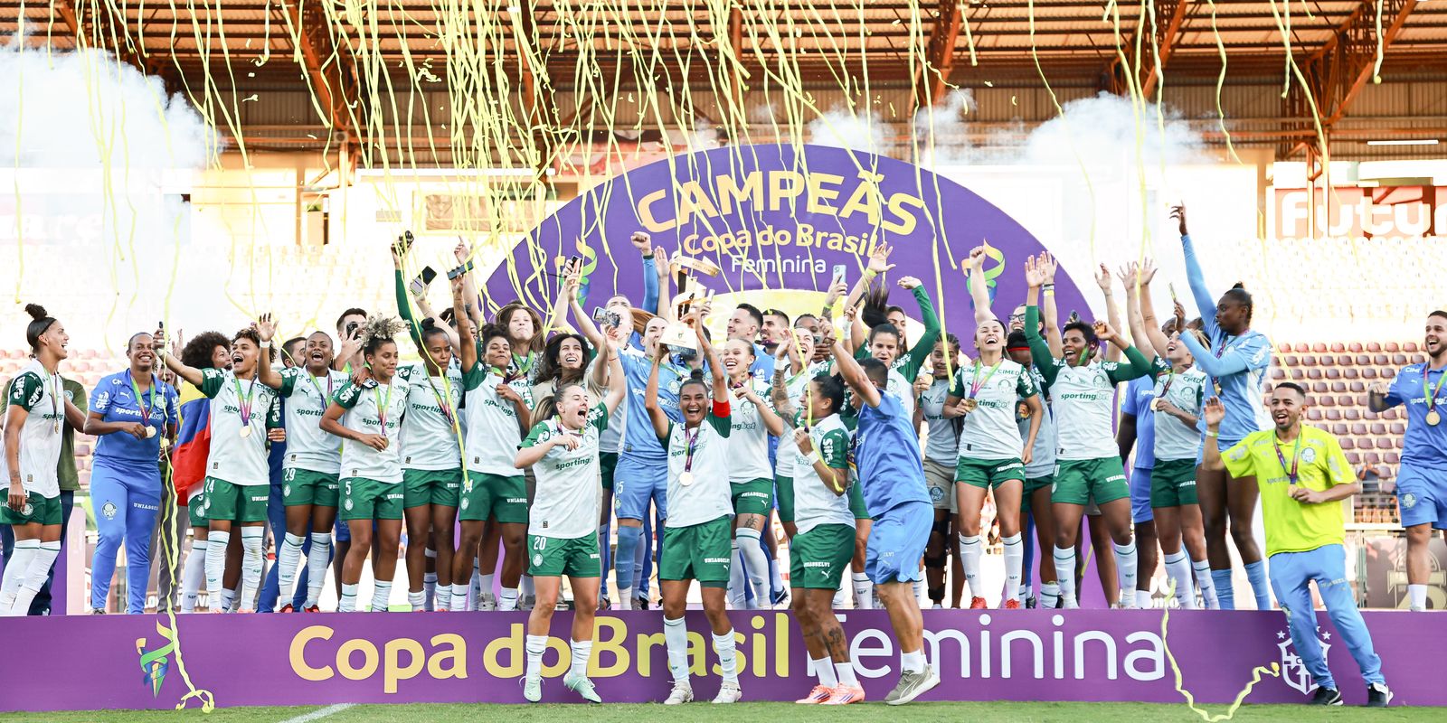 Palmeiras derrota Ferroviária e conquista Copa do Brasil feminina