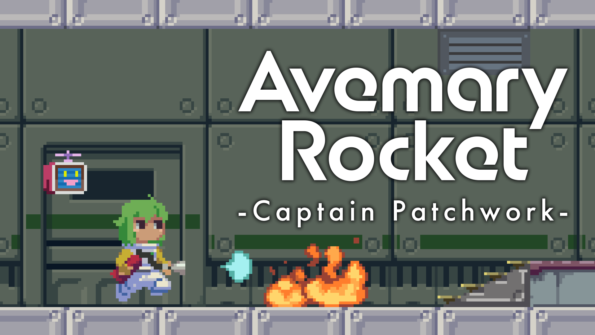 Jogo de ação e aventura de rolagem lateral Avemary Rocket: Captain Patchwork anunciado para PC