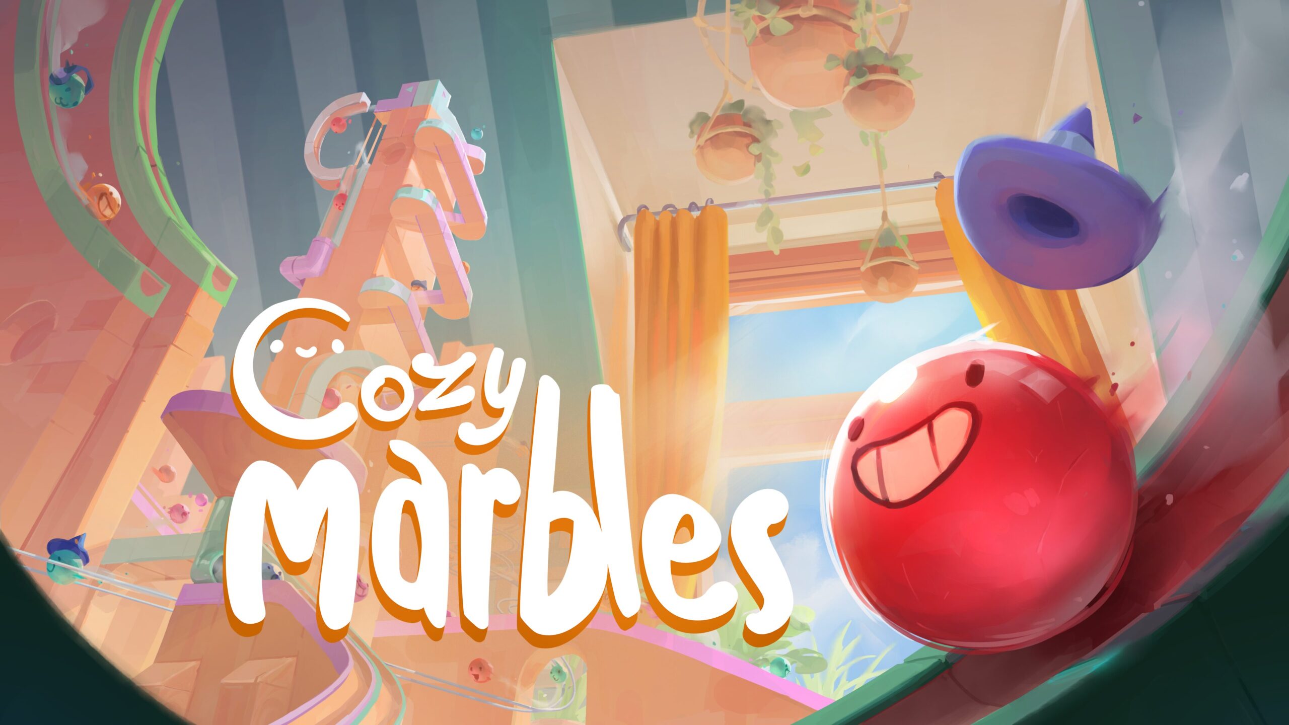 Jogo de simulação de corrida e corrida de mármore Cozy Marbles anunciado para PC