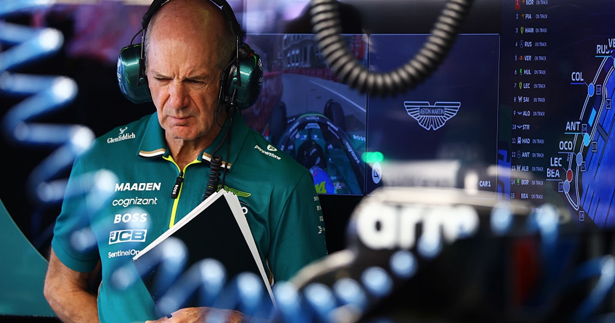 Newey ‘em transe de design’ desde que ingressou na Aston Martin