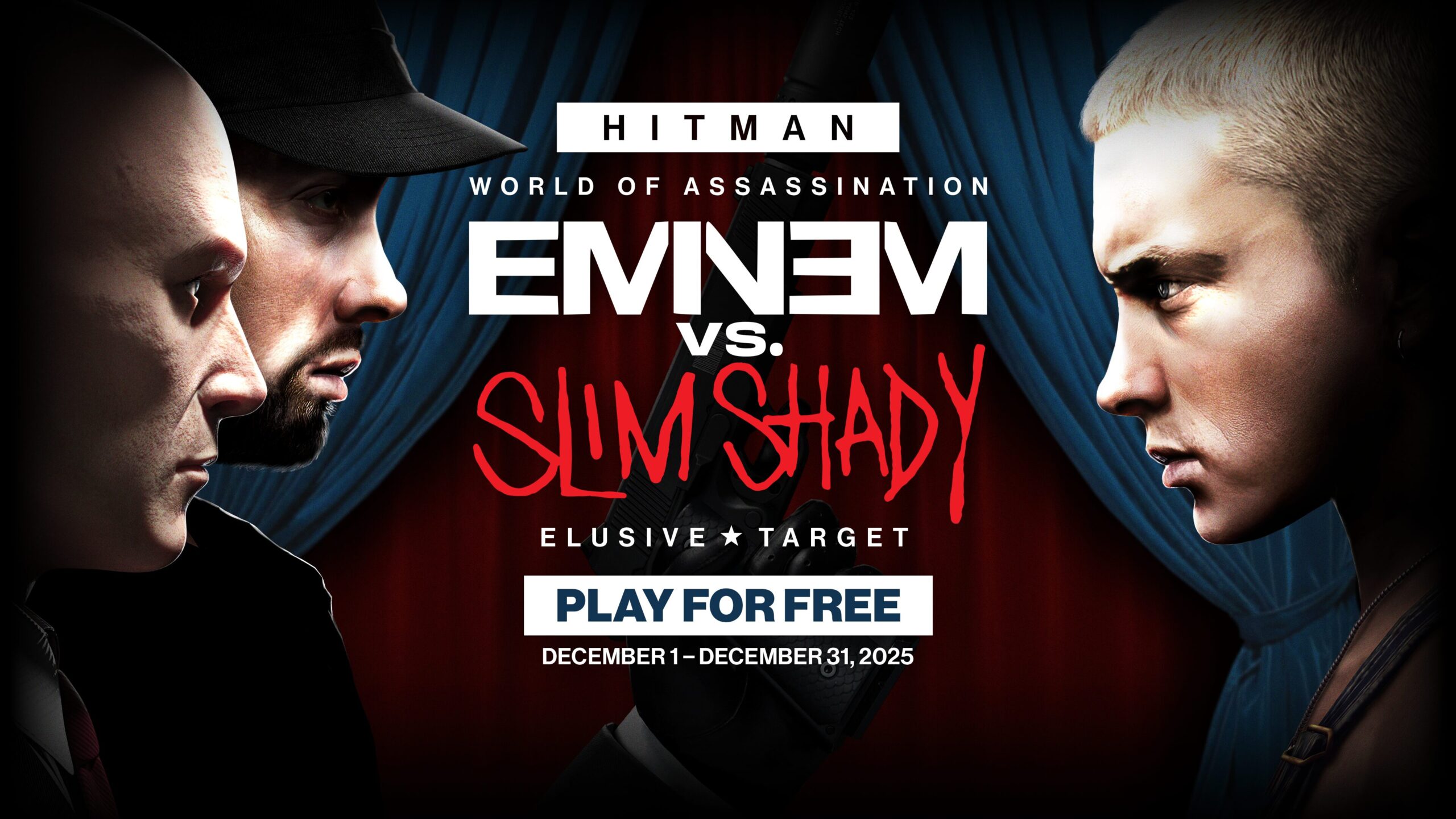 A missão HITMAN World of Assassination Elusive Target ‘Eminem vs. Slim Shady’ será lançada em 1º de dezembro