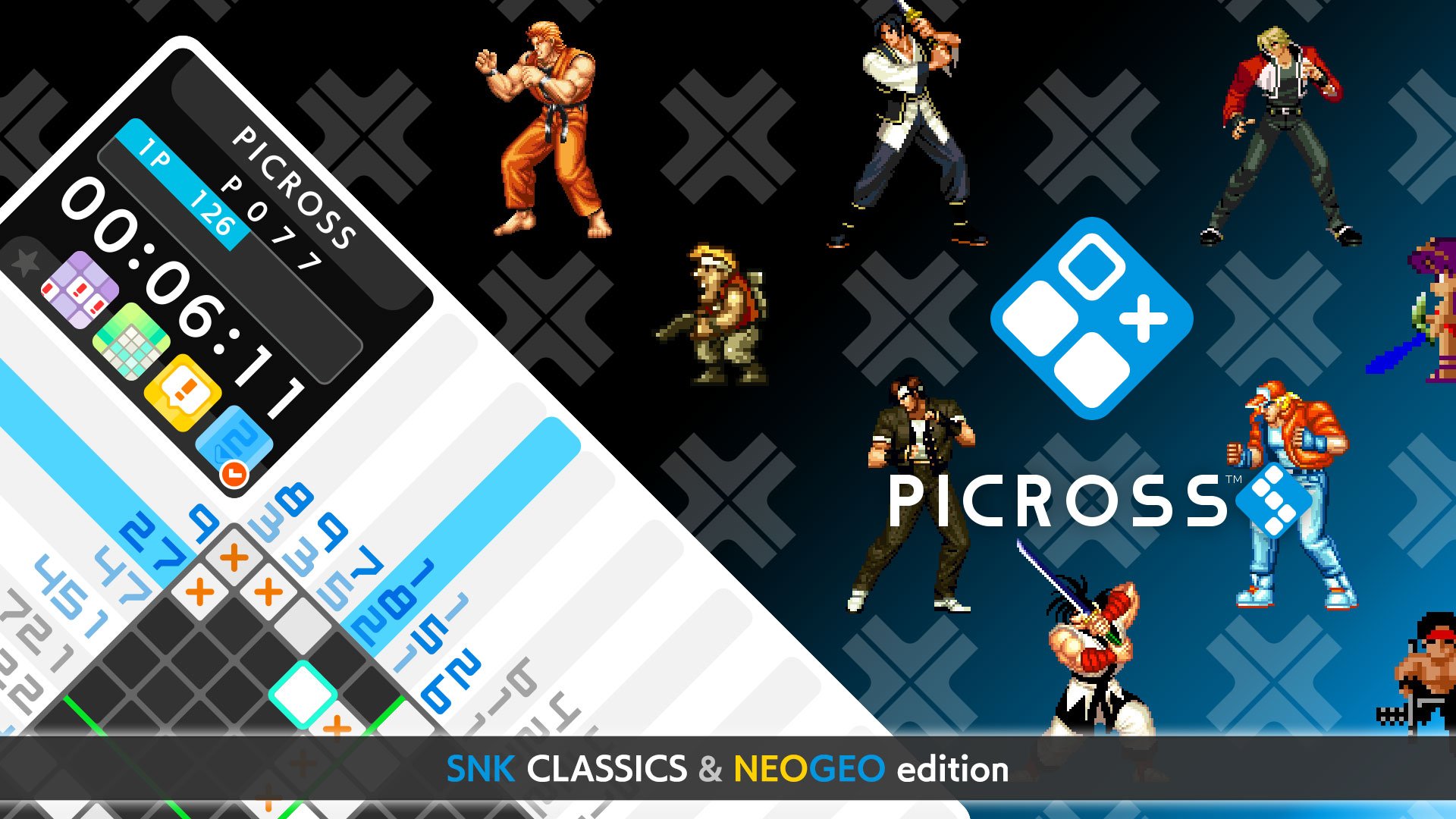Edição PICROSS S SNK Classics e NEOGEO anunciada para Switch