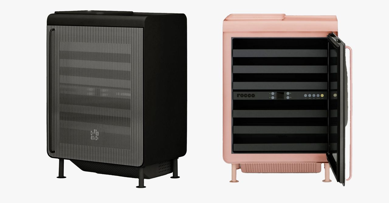 A geladeira Rocco não é tão inteligente, mas com certeza é bonita