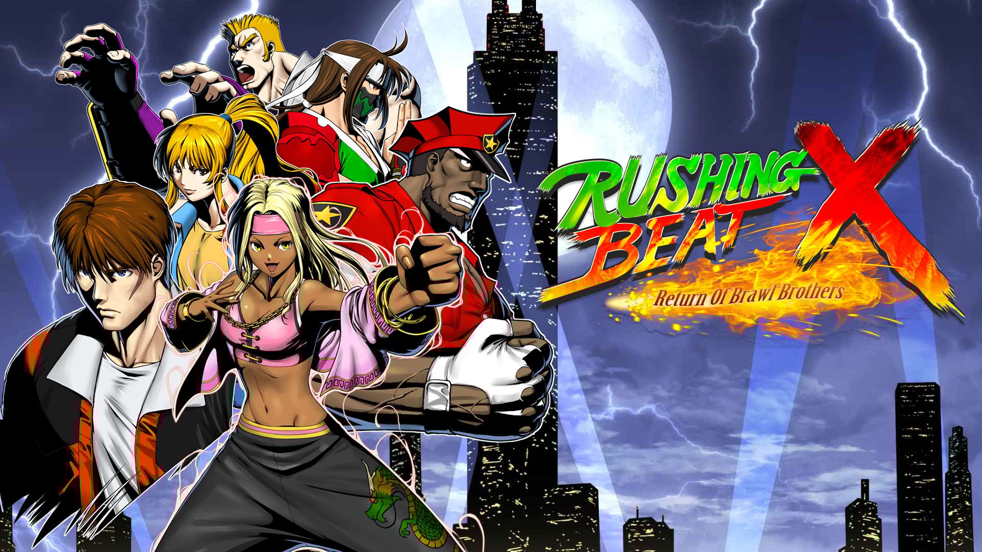 RUSHING BEAT X: Return of Brawl Brothers será lançado em 19 de março de 2026