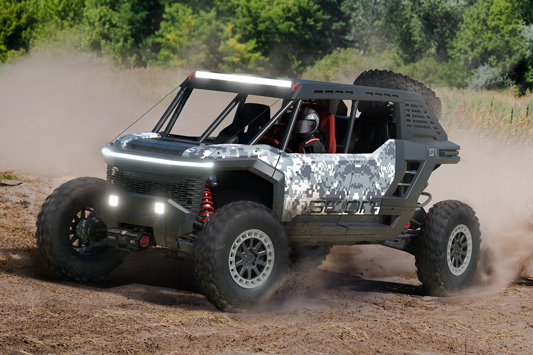Toyota revive Scion como um UTV híbrido de 300 HP construído para Dakar