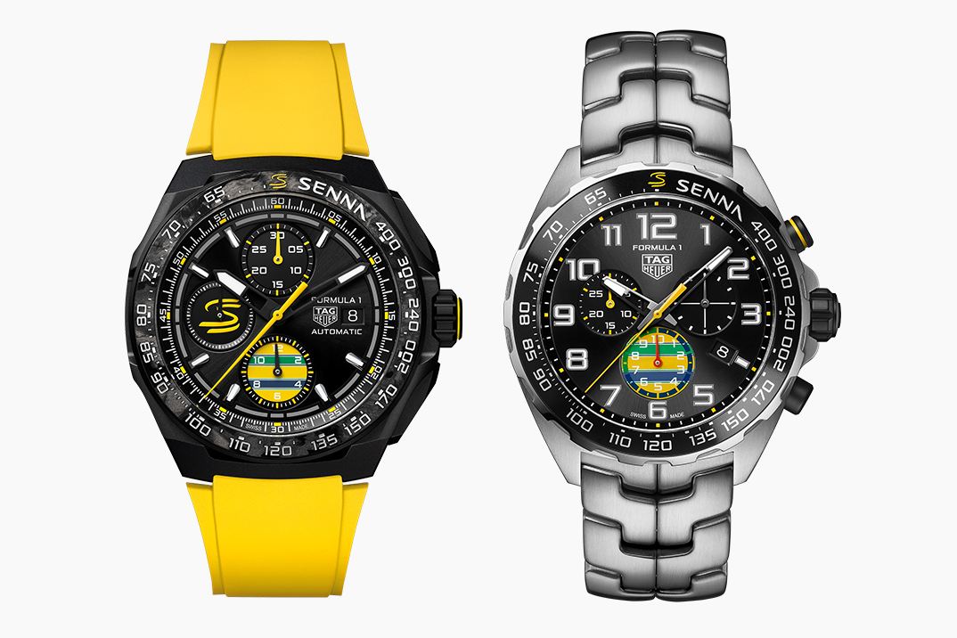 TAG Heuer canaliza o espírito brasileiro na nova coleção de cronógrafos Senna Fórmula 1