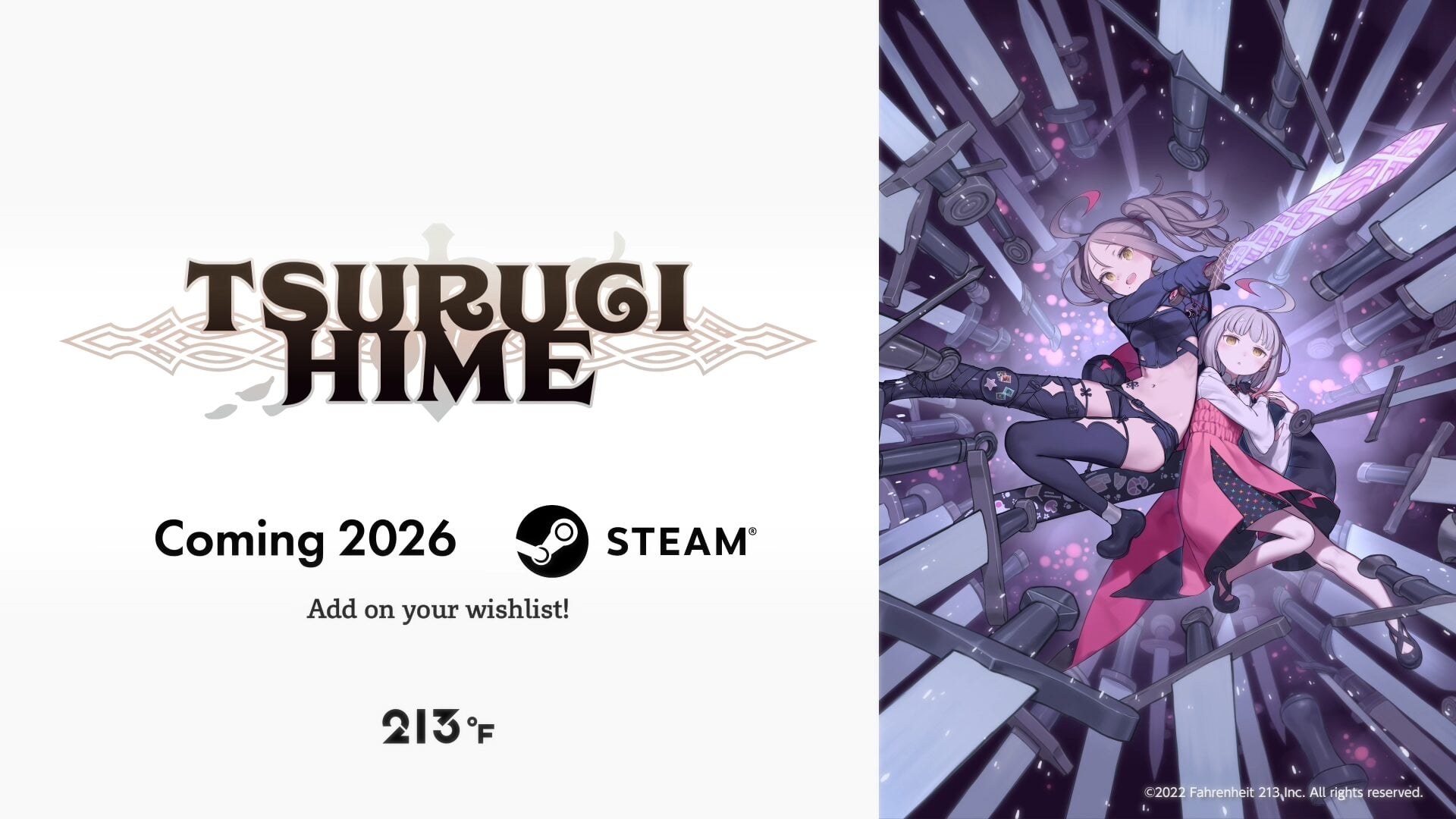 TSURUGIHIME será lançado em acesso antecipado em 2026