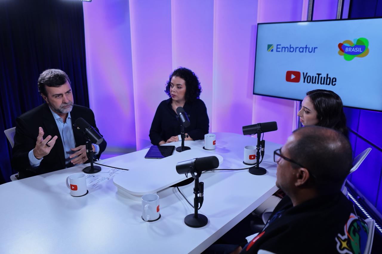 Embratur e YouTube fecham acordo para impulsionar turismo internacional com criadores de conteúdo