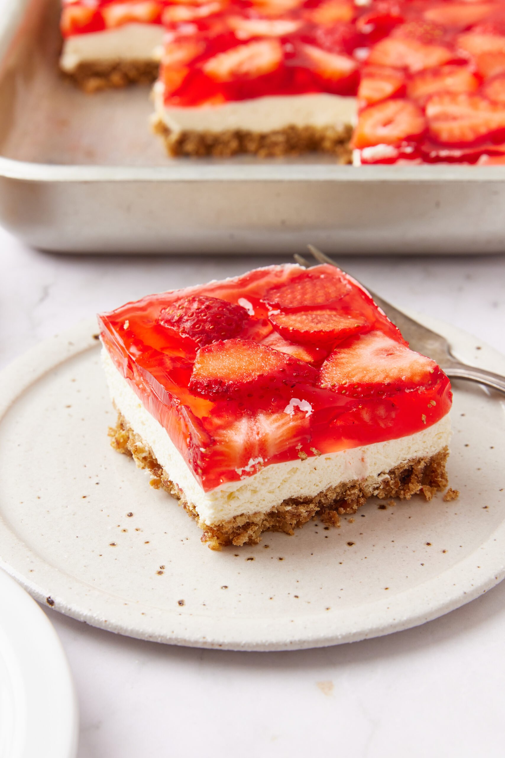 Salada de Pretzel de Morango – Food Faith Fitness