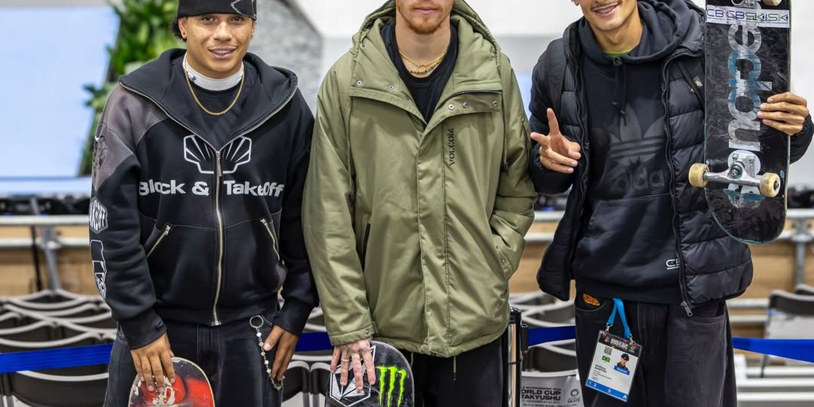 Três brasileiros vão à semi de etapa da Copa do Mundo de skate street