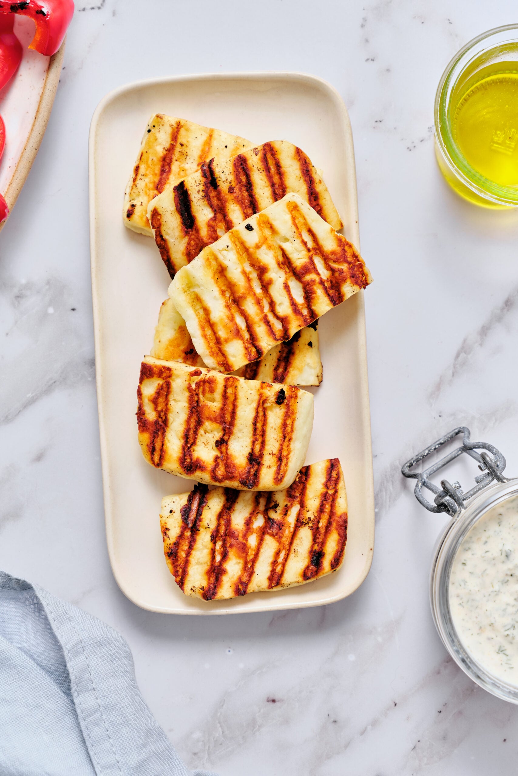 Queijo Halloumi Grelhado – Food Faith Fitness
