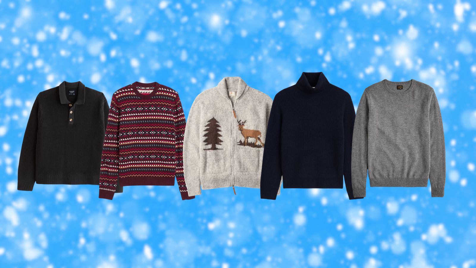 5 suéteres masculinos que as mulheres adoram nos rapazes (seu guarda-roupa de inverno começa aqui)