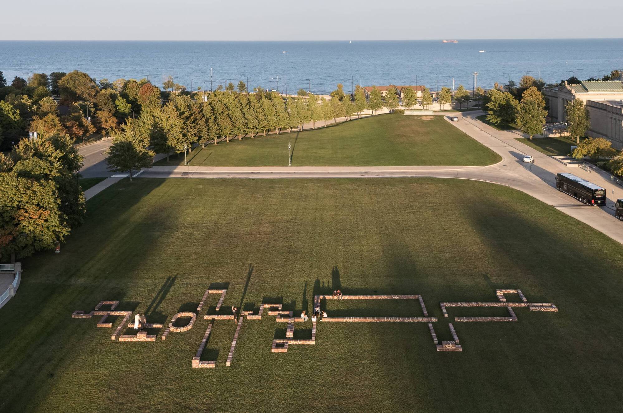 Instalação TRACES – SHIFT: Bienal de Arquitetura de Chicago / Balsa Crosetto Piazzi