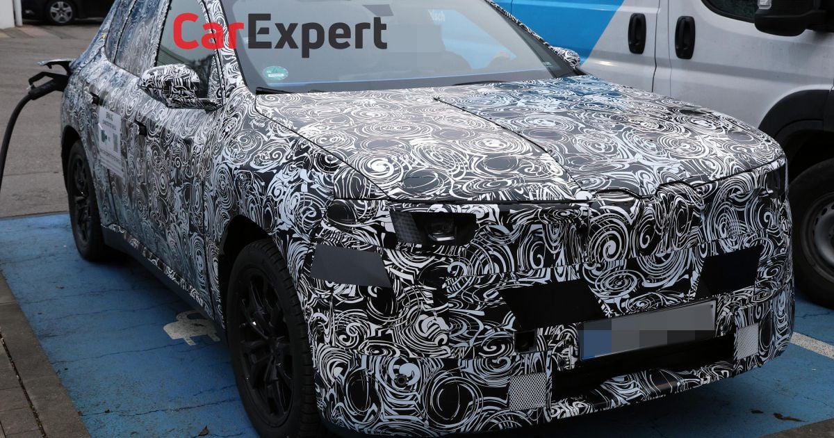 2027 BMW iX1 espionado com nova carroceria na plataforma Neue Klasse EV