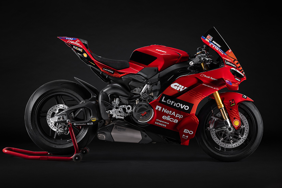 Ducati homenageia o histórico título de MotoGP de Marc Márquez em 2025 com a réplica da Panigale V4 Márquez