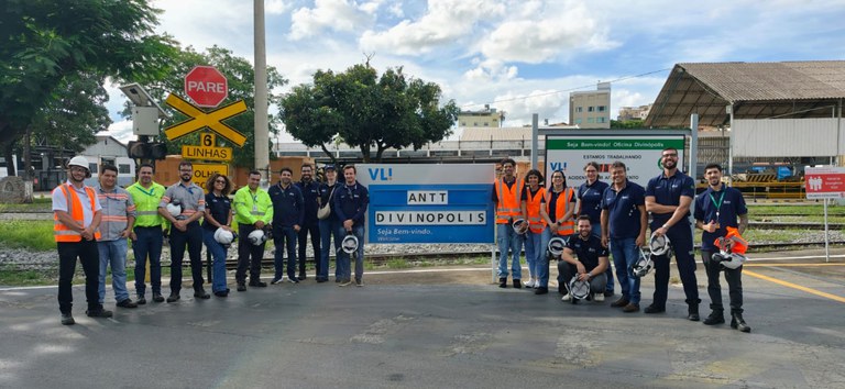 ANTT realiza visita técnica à Ferrovia Centro-Atlântica em Minas Gerais — Agência Nacional de Transportes Terrestres