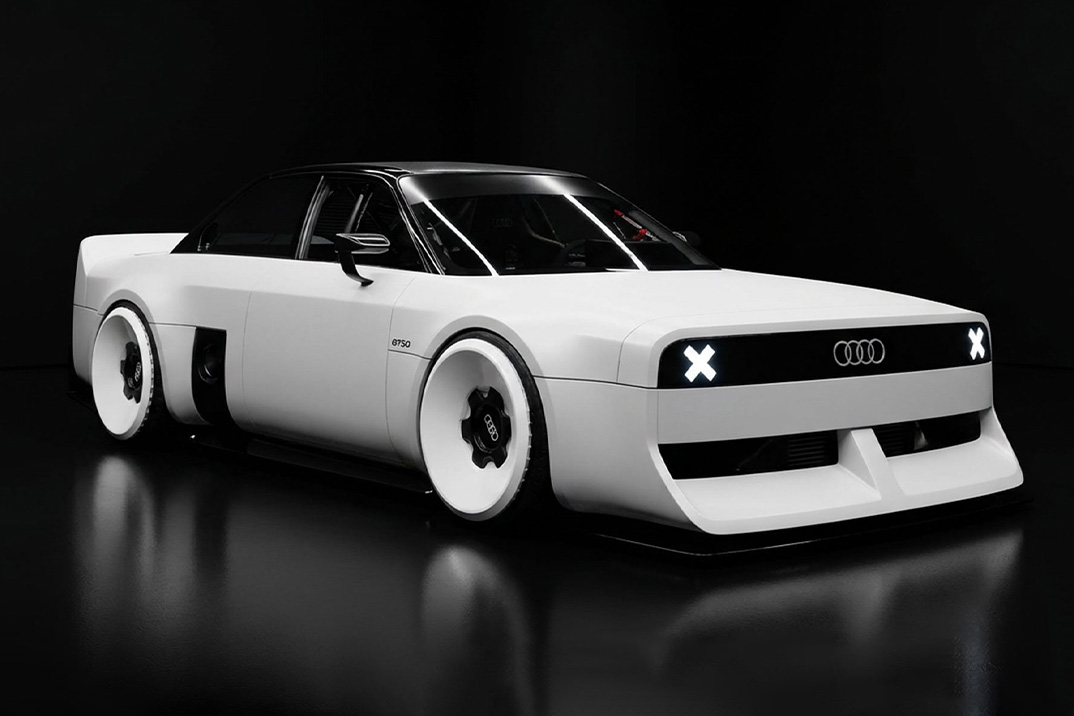 Audi comemora 50 anos do cinco cilindros com um conceito GT50 retrô inspirado no IMSA