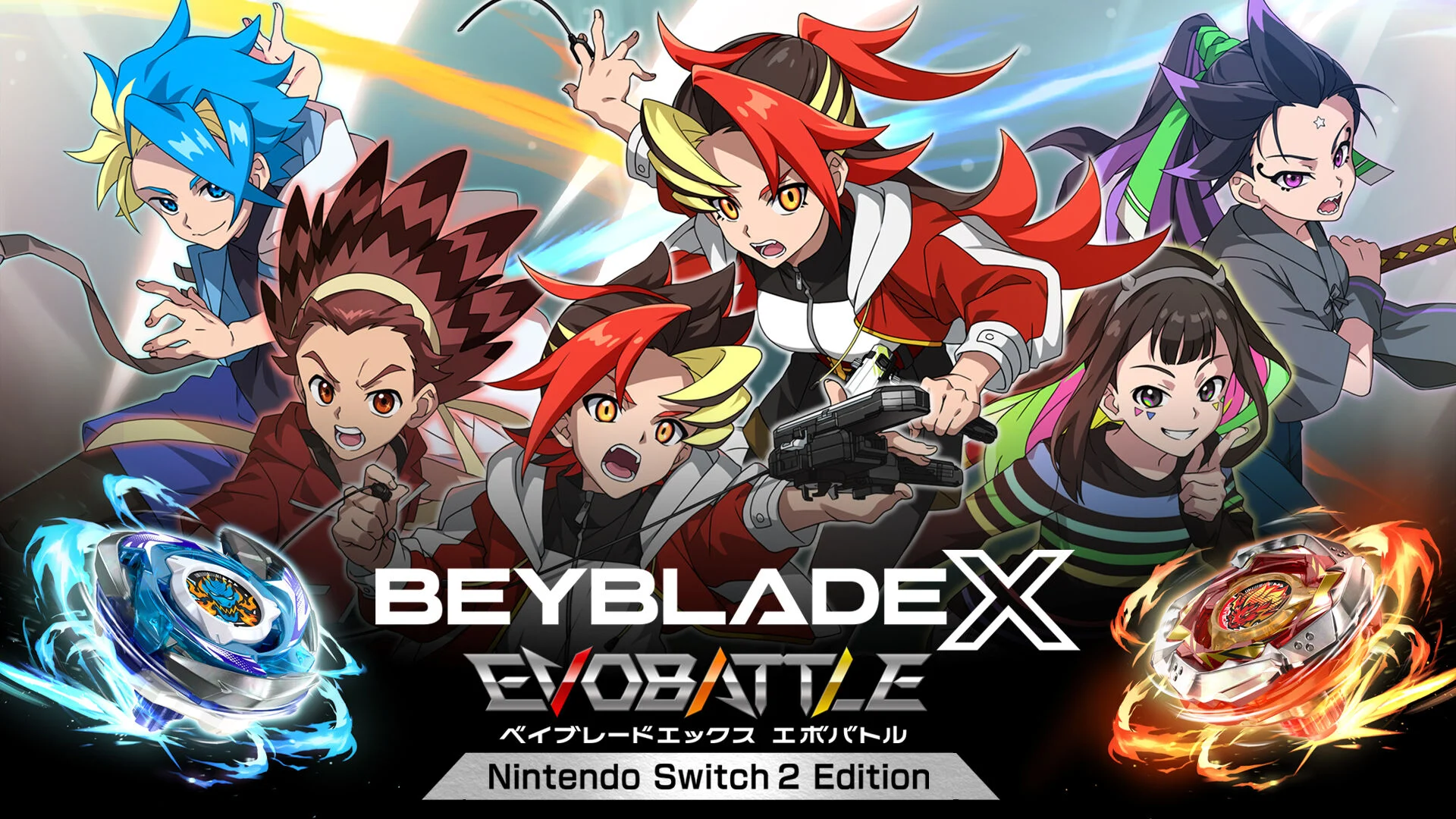 Beyblade X: EVOBATTLE chegando ao Switch 2 em 18 de dezembro