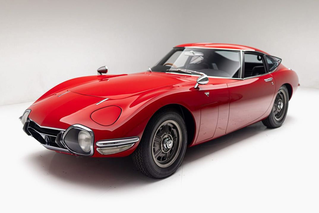 O vencedor da Indy 500, Bobby Rahal, lista seu Toyota 2000GT 1967 em Bring a Trailer