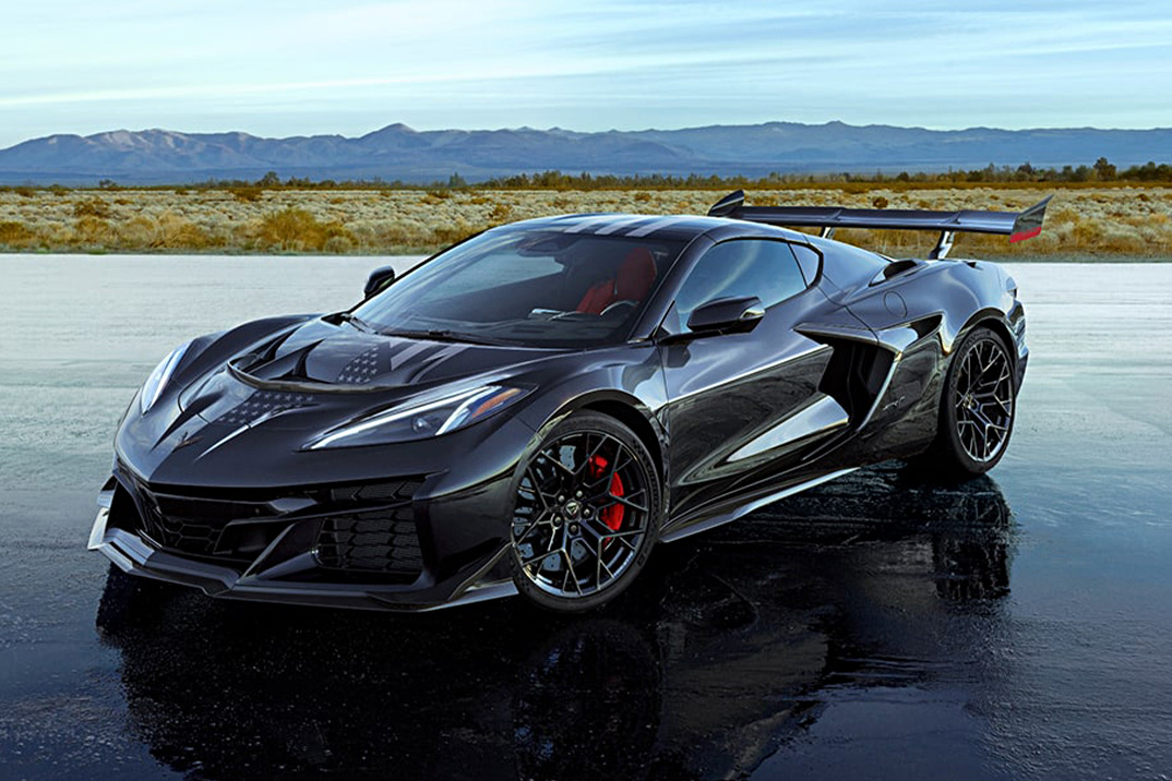 A coleção Chevy Stars & Steel é encabeçada por um Corvette ZRX1 único para comemorar o 250º aniversário da América
