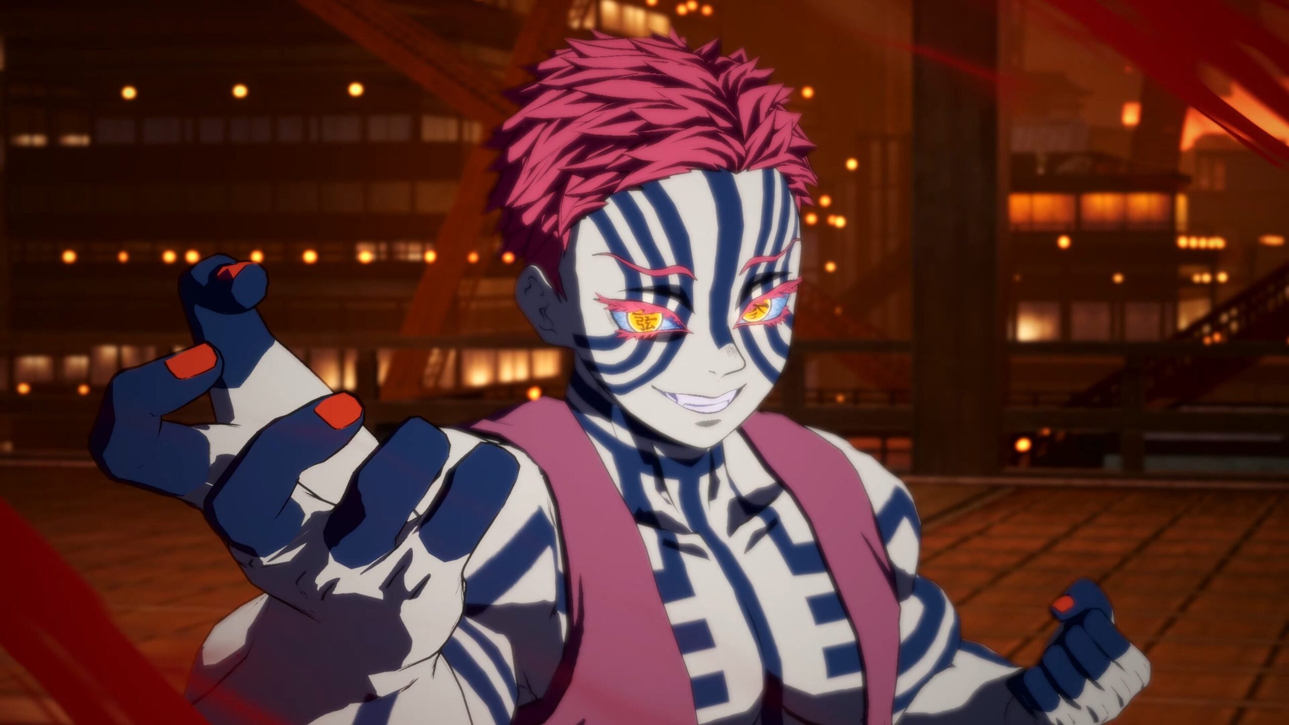 Demon Slayer: Kimetsu no Yaiba – O personagem DLC de Hinokami Chronicles 2, Akaza (Infinity Castle), será lançado em 19 de dezembro