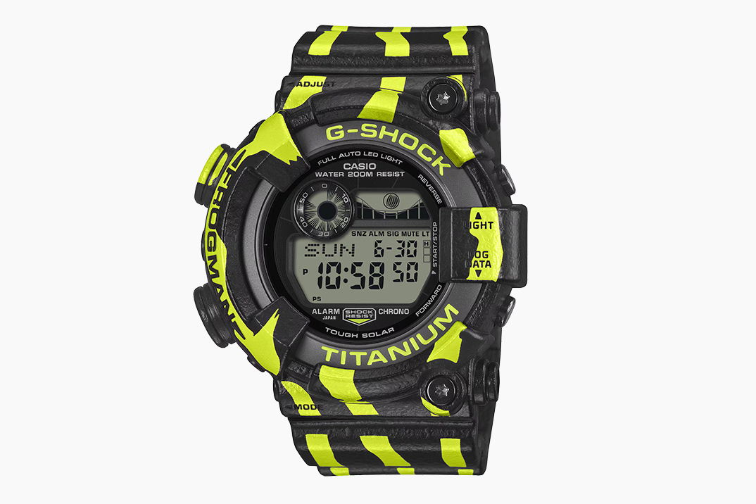 O novo Poison Dart Frogman do G-SHOCK transforma as cores de advertência da natureza em uma máquina de mergulho de titânio