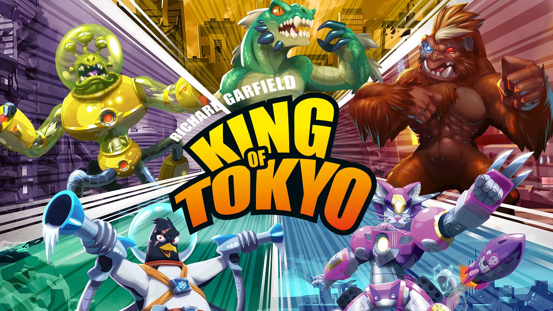 Microids anuncia videogame King of Tokyo para PS5, Xbox Series, Switch e PC