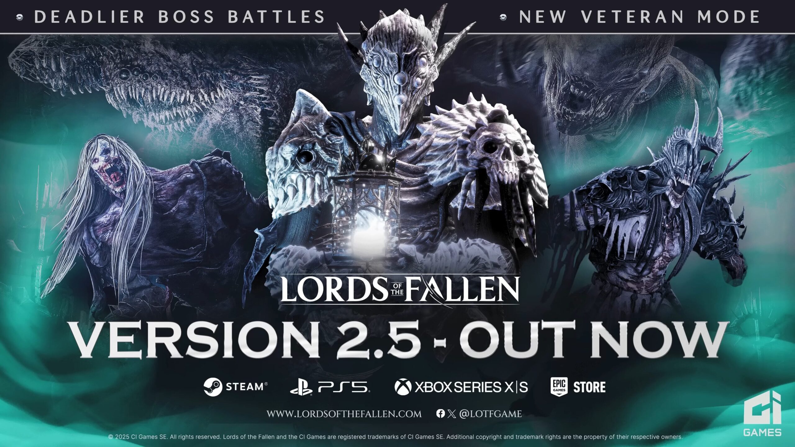 Atualização da versão 2.5 de Lords of the Fallen já está disponível