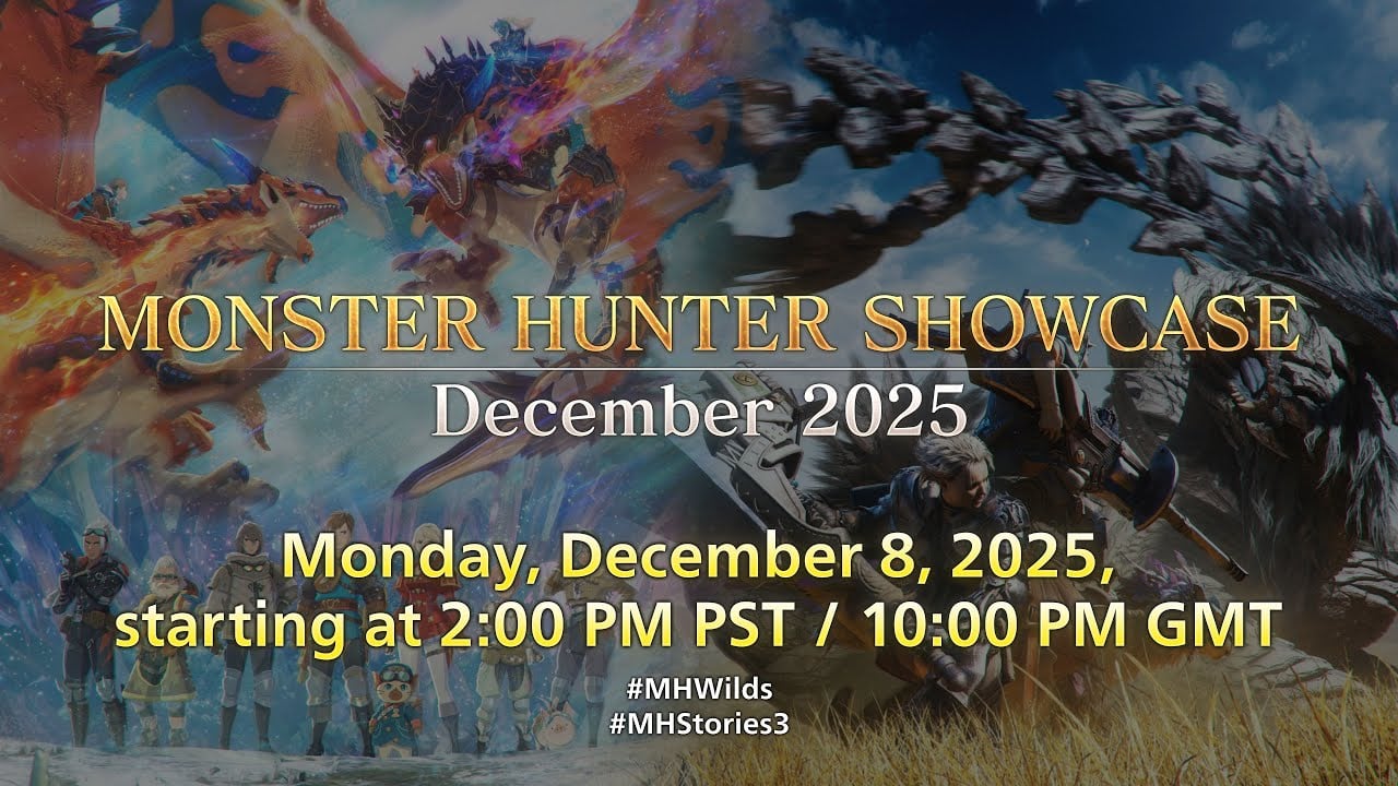 Monster Hunter Showcase marcado para 8 de dezembro