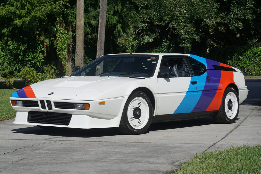 BMW M1 vencedor do campeonato Procar de Niki Lauda em 1979 vai a leilão