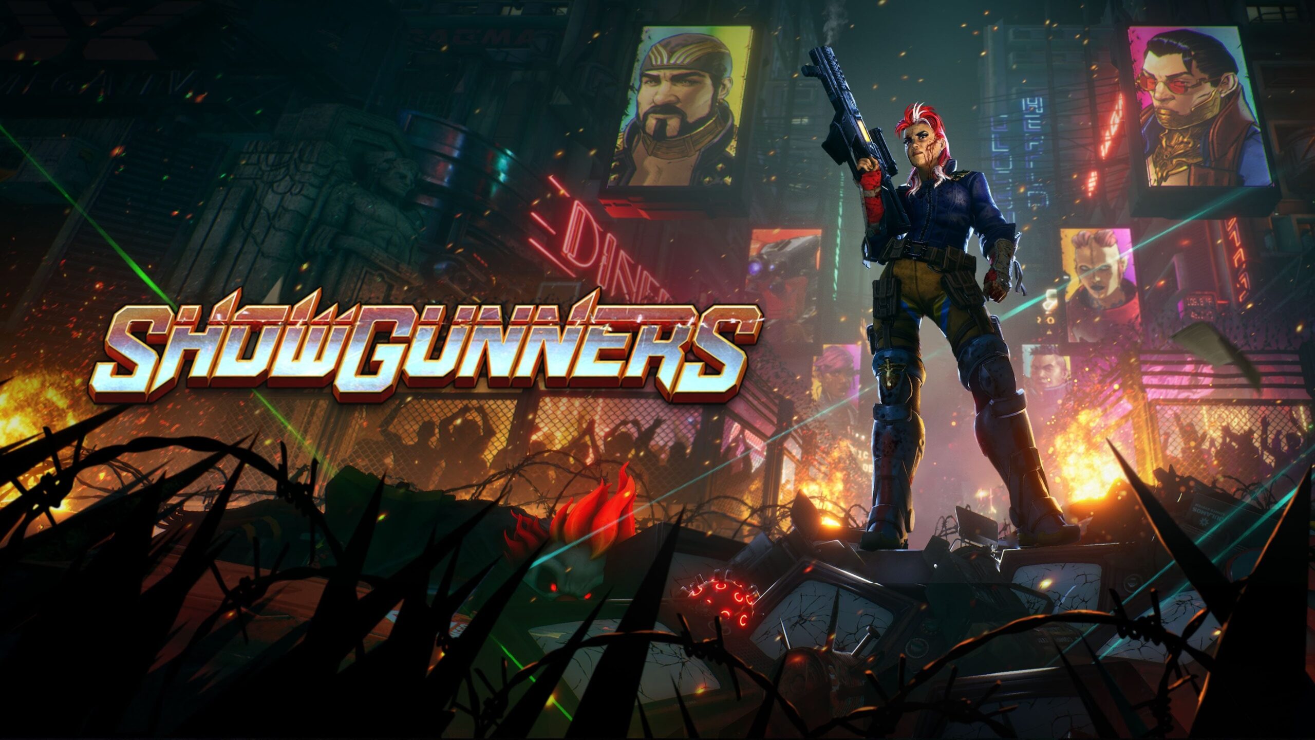 Showgunners chegando ao PS5, Xbox Series, PS4 e Xbox One em 19 de fevereiro de 2026