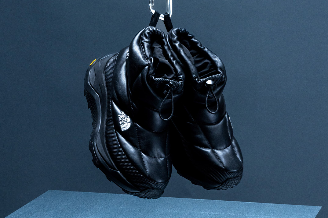 The North Face combina luxo de pele de carneiro com Summit Tech no Leather Pack Bootie Hybrid